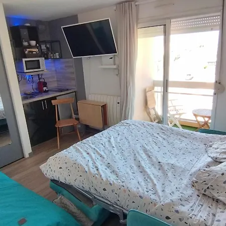 Chez Lilie, Studio Cosy Classe 2 Etoiles Plage De Stella Cucq Room photo